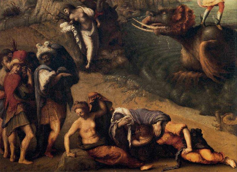 Perseus Frees Andromeda, Piero di Cosimo